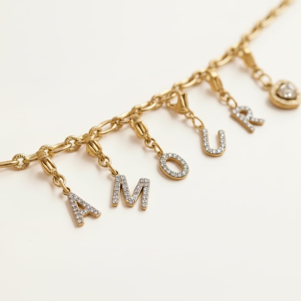 Collier AMOUR – doré