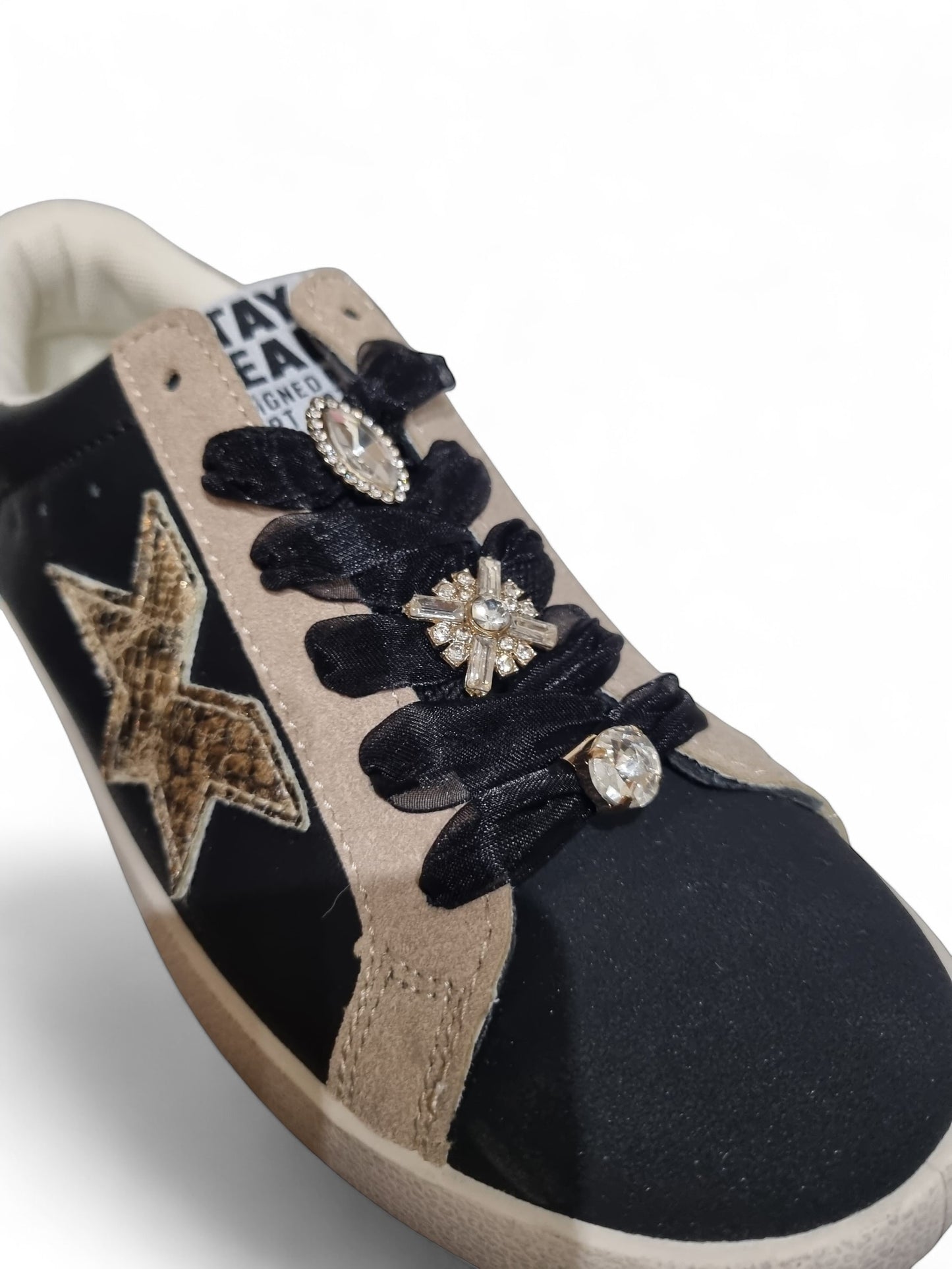 Sneakers Golden Strass | black