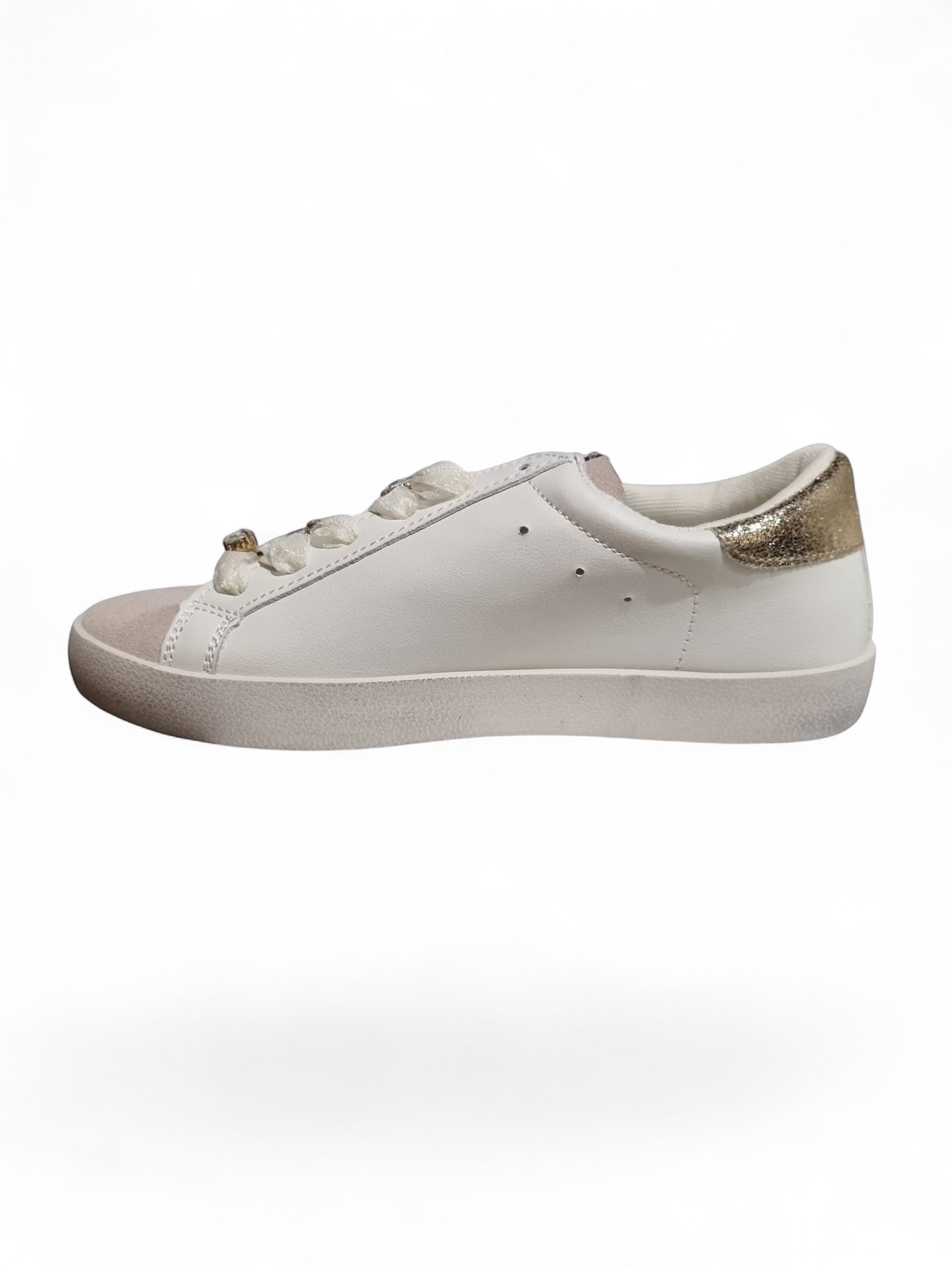 Sneakers Golden Strass | White