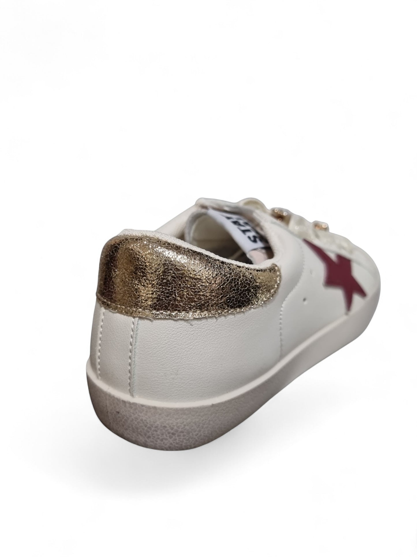 Sneakers Golden Strass | White