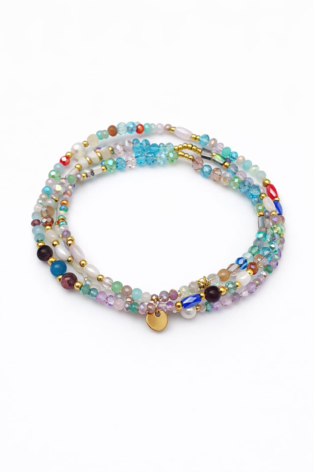 Bracelet SIRÈNA - doré | bleu