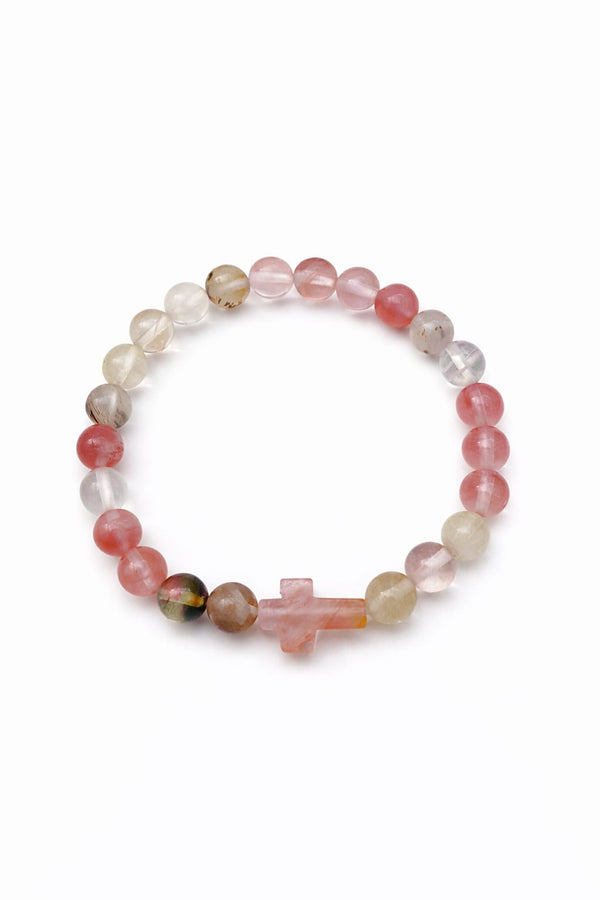 Bracelet élastique pierres naturelles ALEXÎNA