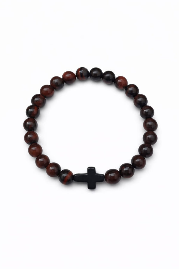 Bracelet pierres naturelles ŒIL DE TAUREAU