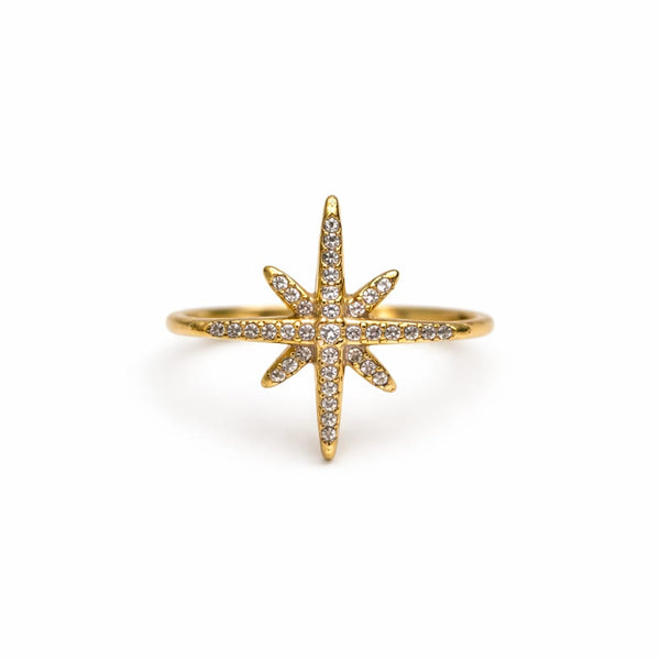 Bague STAR - doré