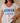 Tee-shirt MAMAN D’AMOUR | bleu pailleté