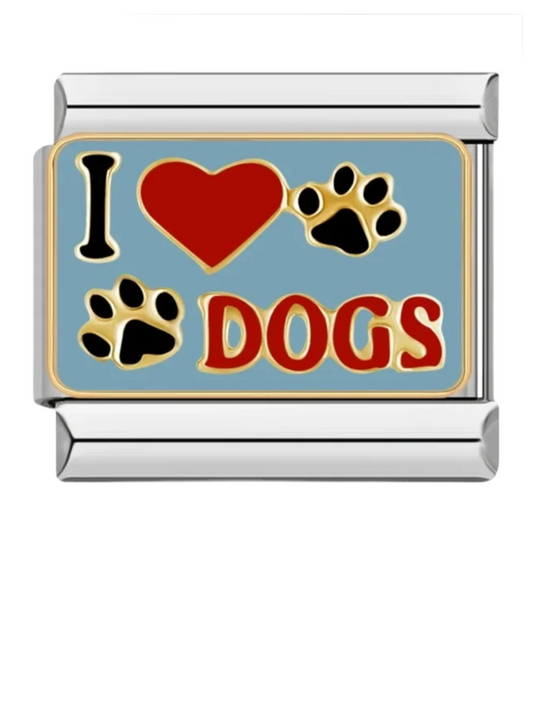 Charm italien I LOVE DOGS