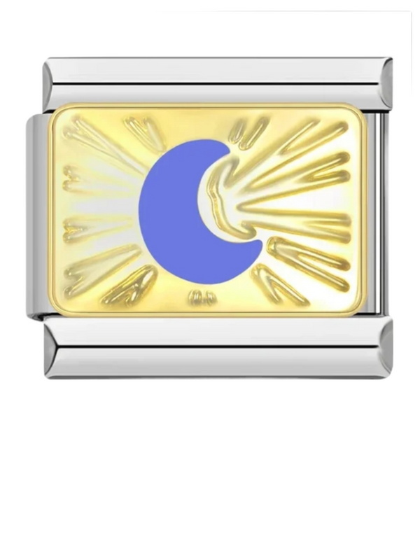 Charm italien LUNE BLEUE