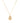 Collier MILLA zircons - doré