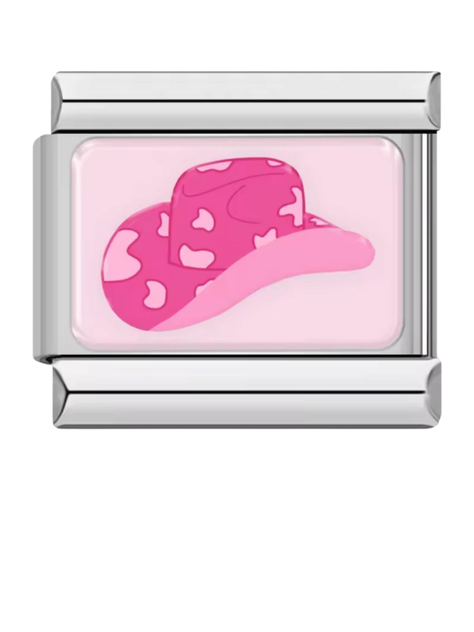 Charm italien CHAPEAU DE COWBOY ROSE