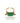 Bague rotative anti-stress SERENYS - doré | Aventurine verte