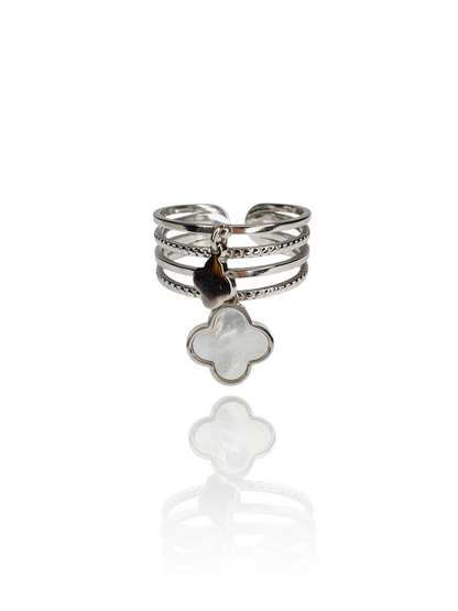 Bague CÉLYRA - argenté