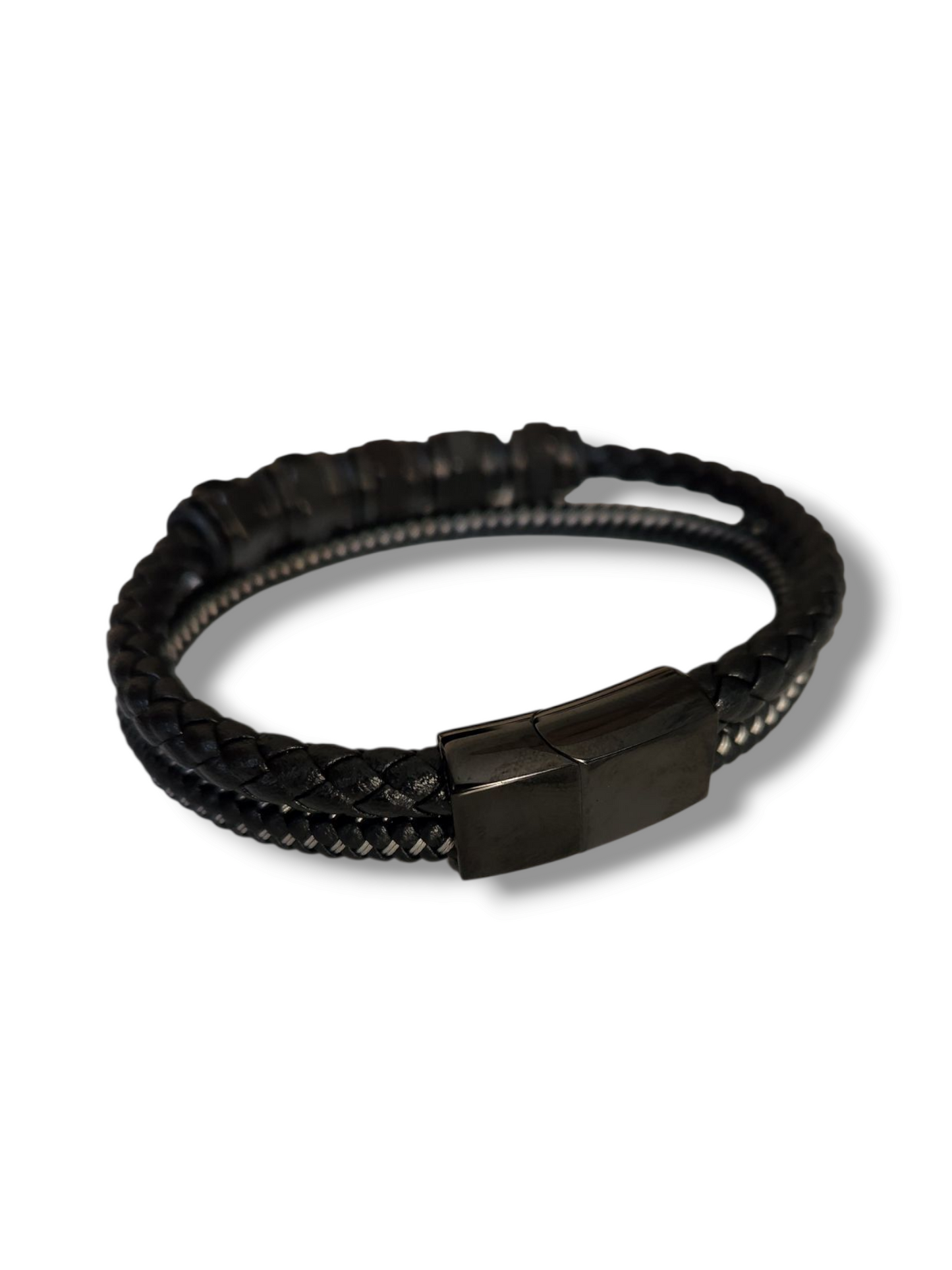 Double bracelet cuir SHERANN