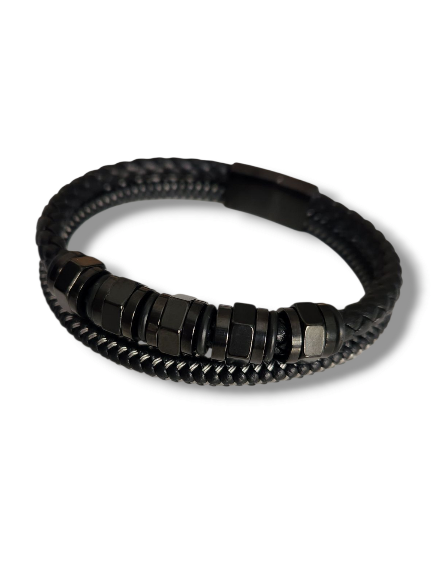 Double bracelet cuir SHERANN