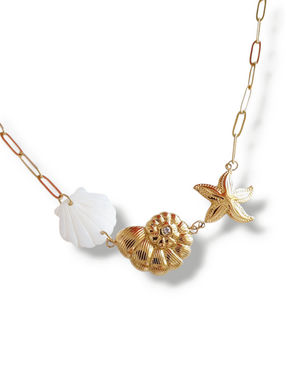 Collier AZURÉE - doré