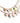 Bracelet breloques FRUTTI MARE - doré