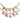 Bracelet breloques FRUTTI MARE - doré