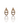 Boucles d’oreilles ovales AGATA - doré