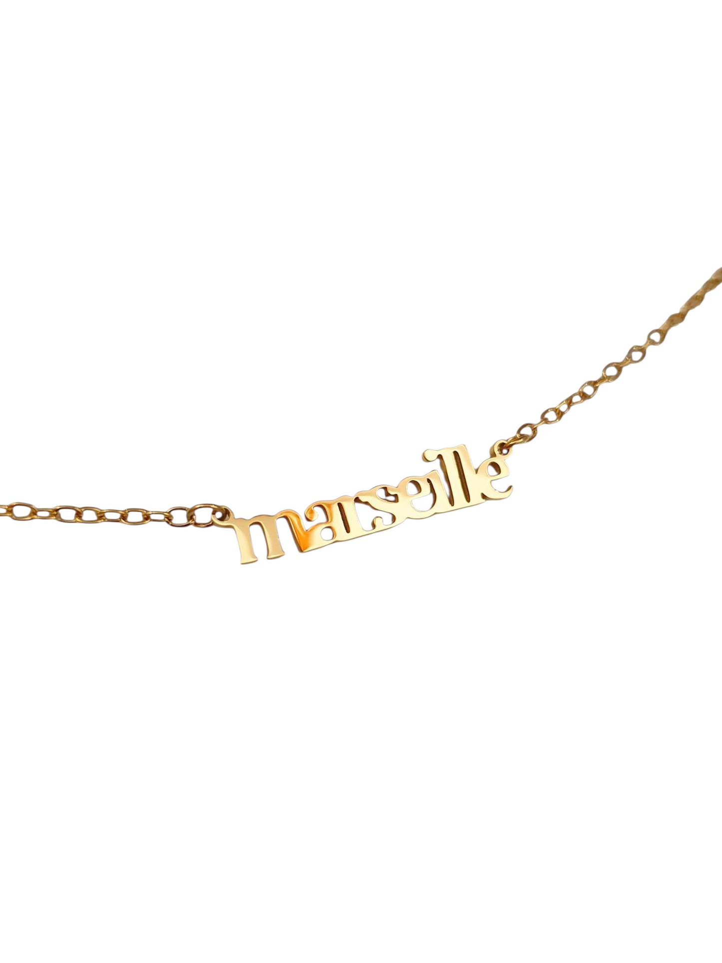 Collier MARSEILLE - doré