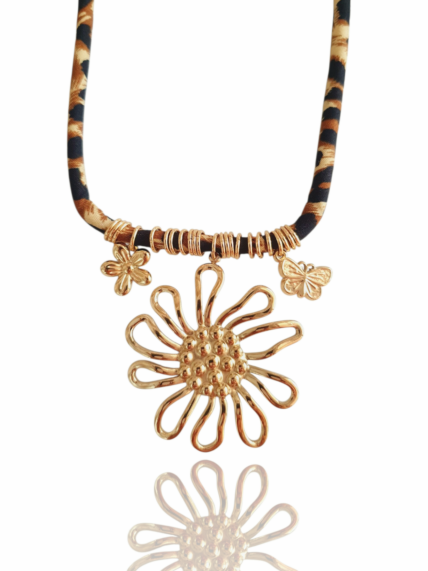 Collier FLOWER - doré