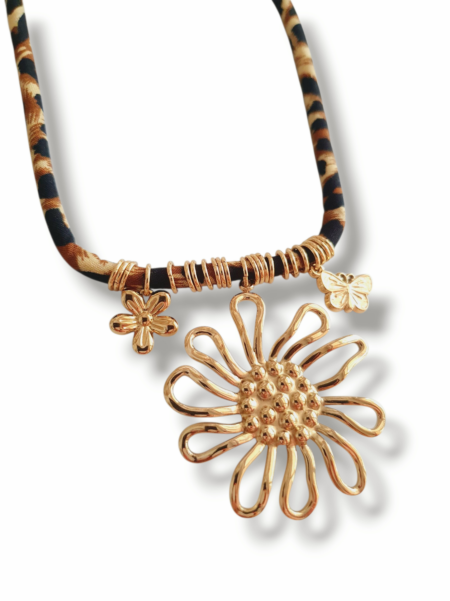 Collier FLOWER - doré