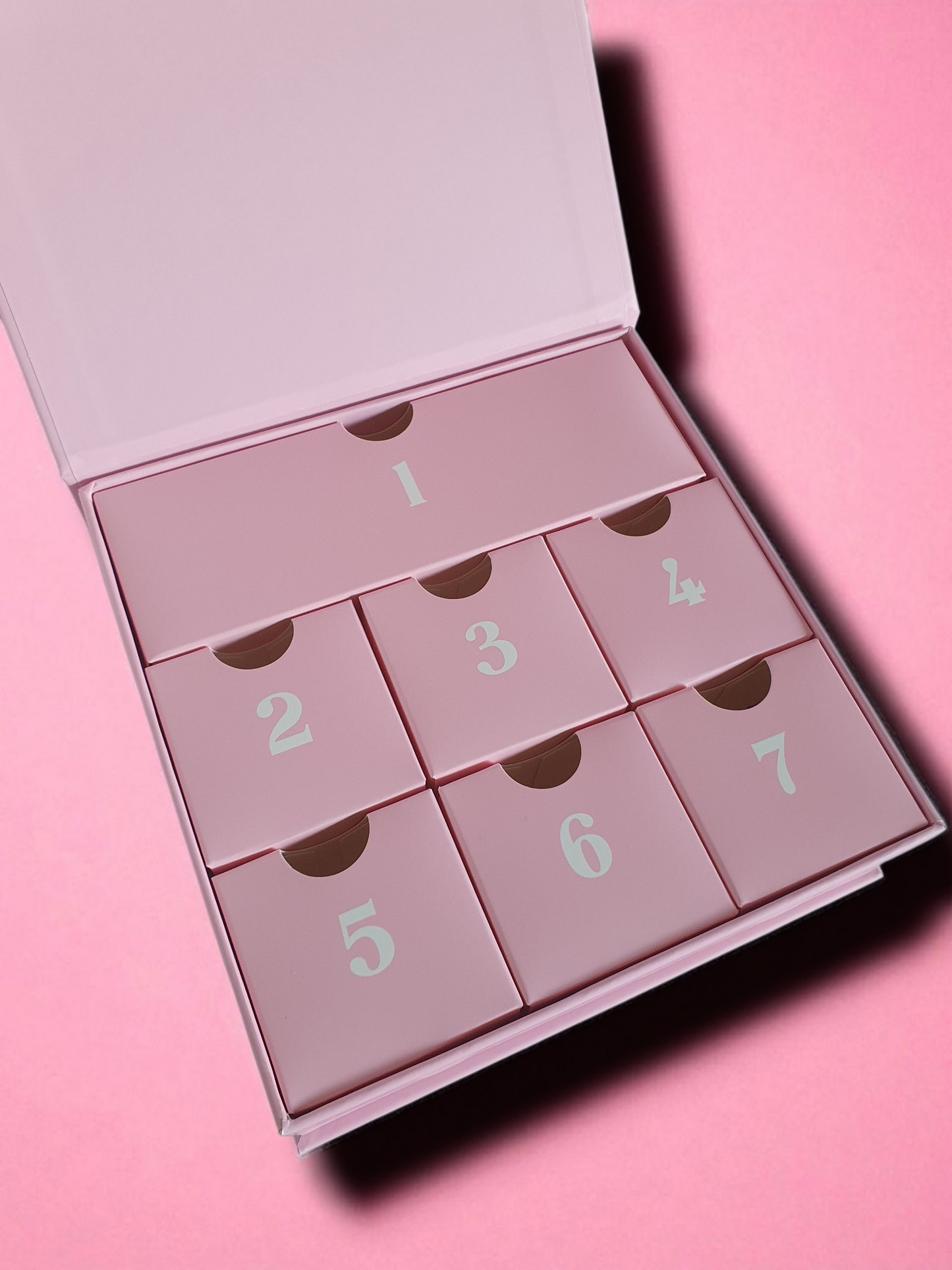 Calendrier de l’Avent personnalisé - Bijou charms | 7 cases