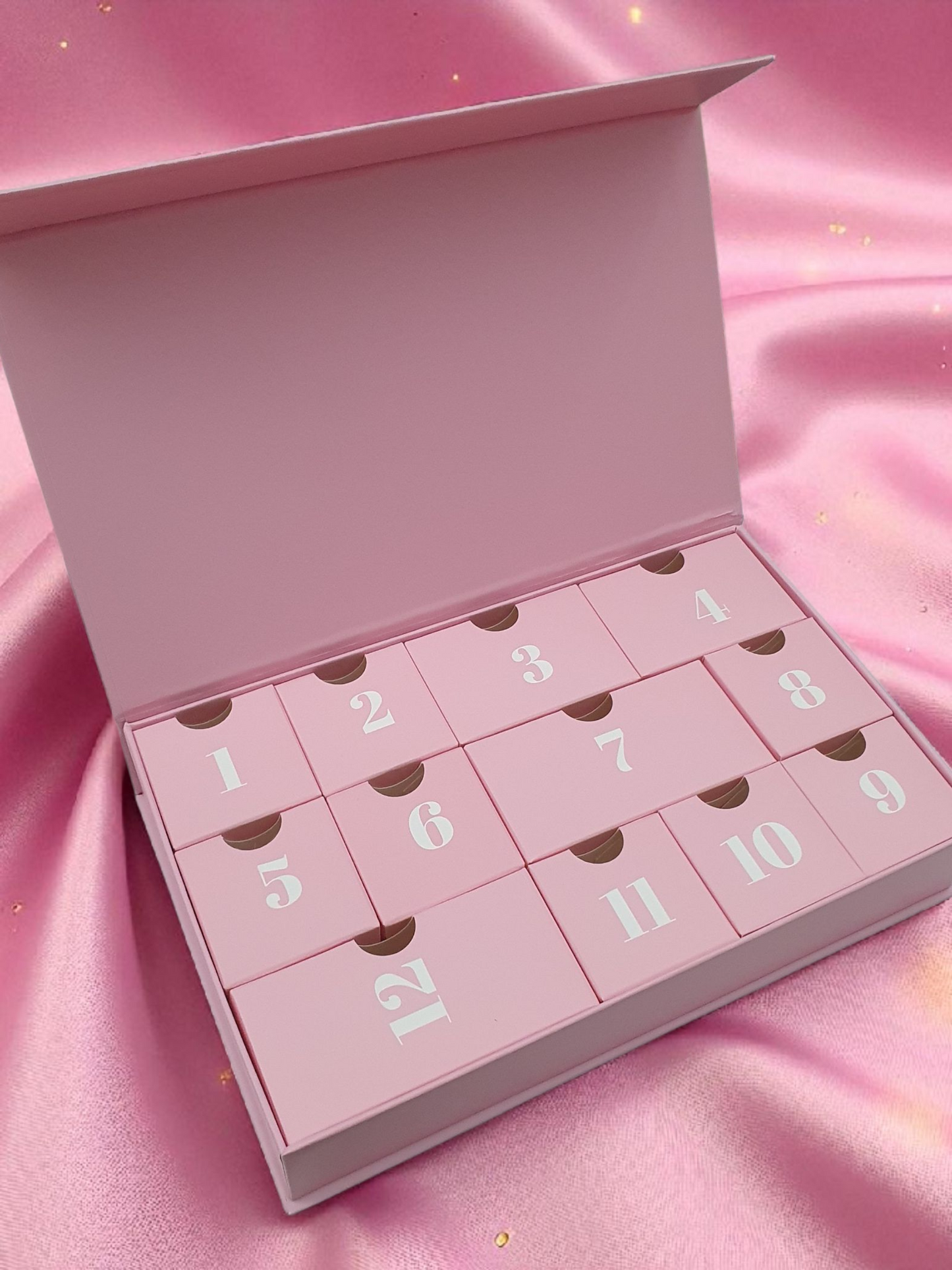 Calendrier de l’Avent personnalisé - Bijou charms | 12 cases