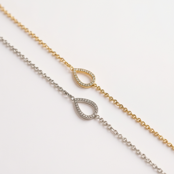 Bracelet Larme Éternelle - Coloris au choix