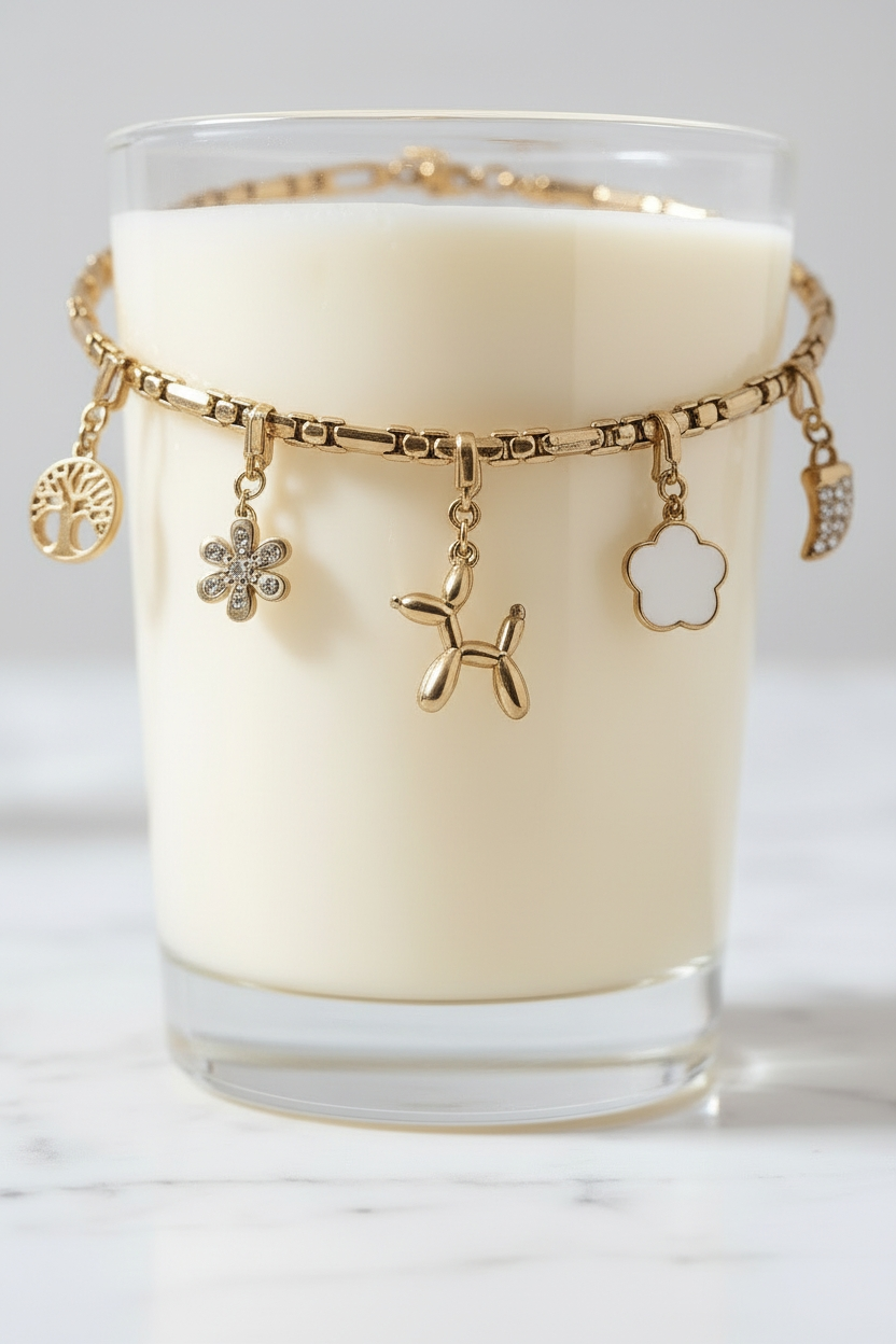 Bracelet KAORYS (personnalisable) - doré