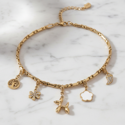 Bracelet KAORYS (personnalisable) - doré