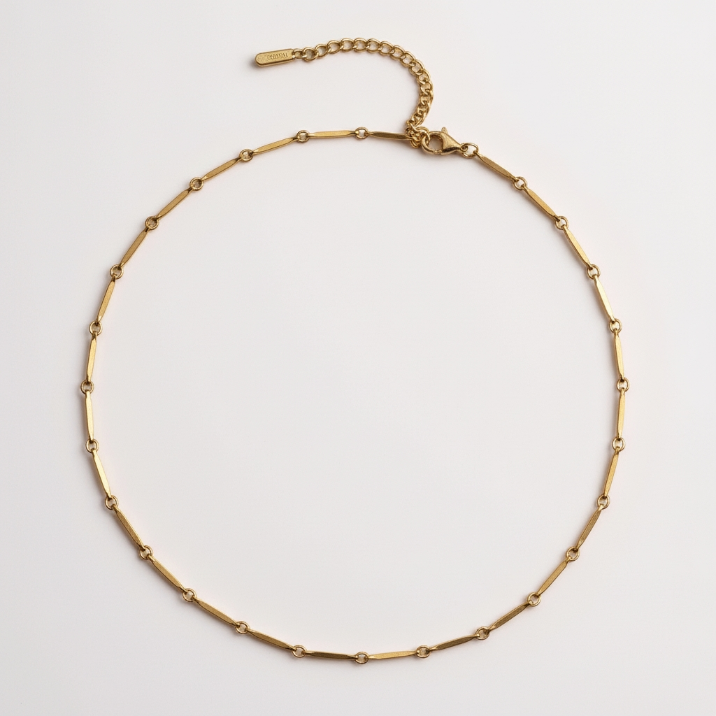 Collier NYSSEA (personnalisable) - doré