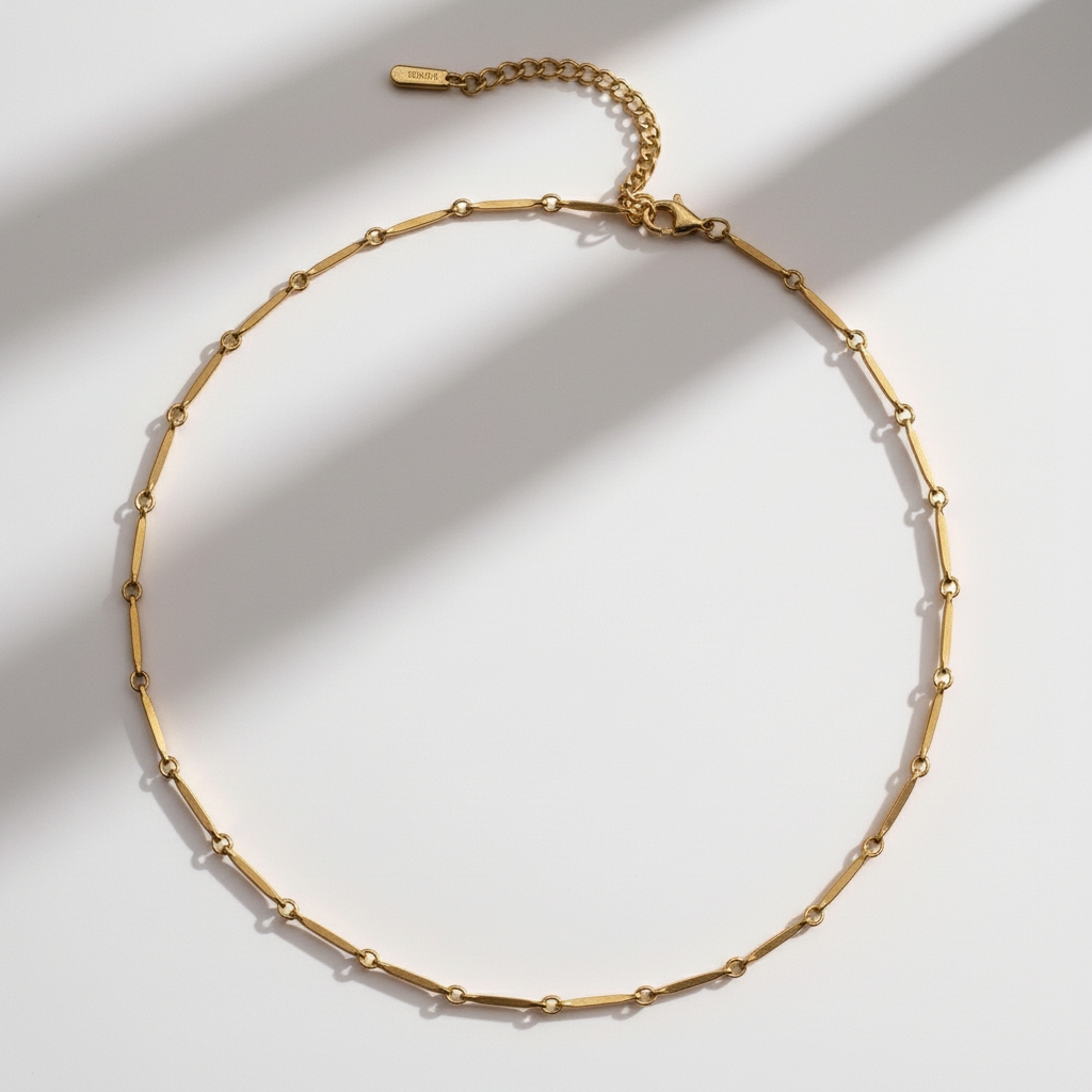 Collier NYSSEA (personnalisable) - doré