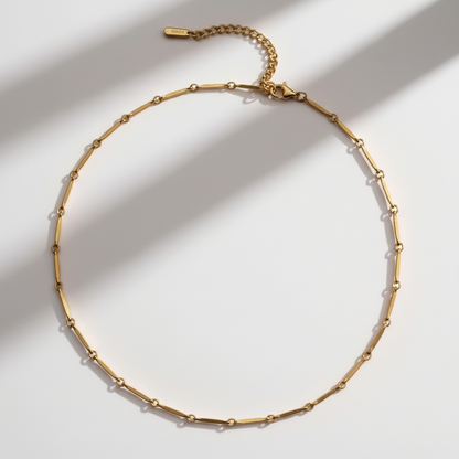 Collier NYSSEA (personnalisable) - doré