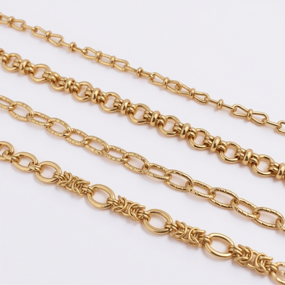 Bracelet OPHELYNE (personnalisable) - doré