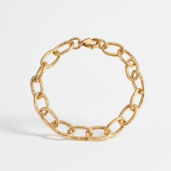 Bracelet NAERA (personnalisable) - doré