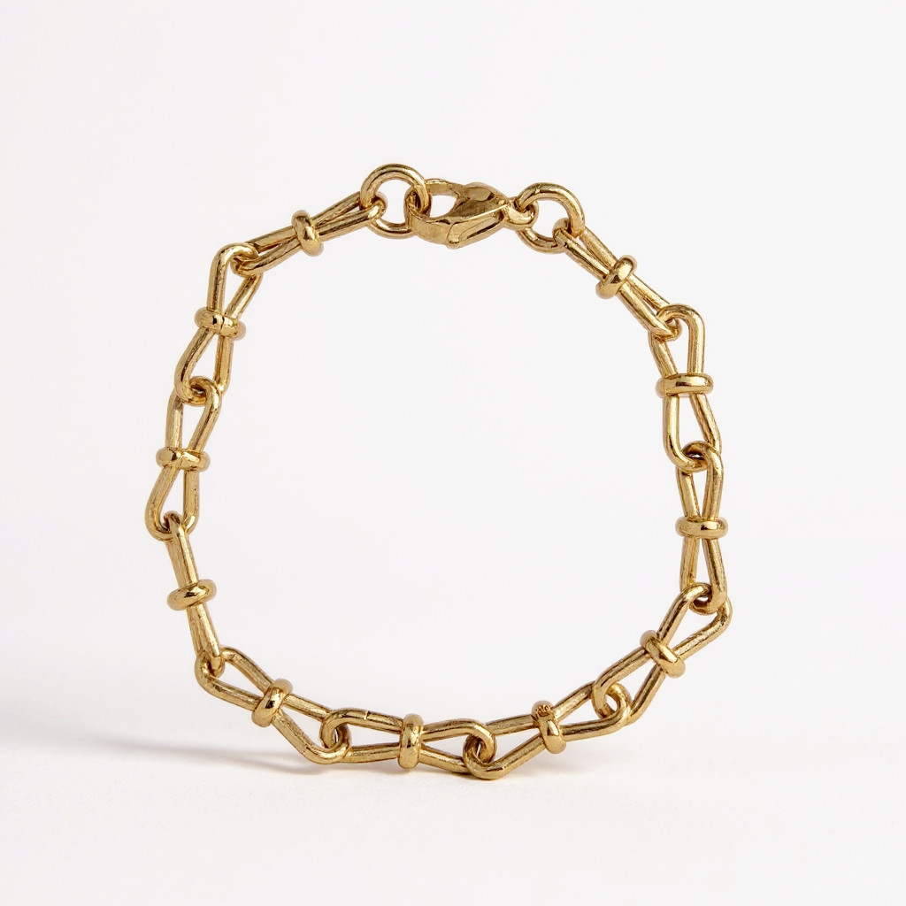 Bracelet ZALYRA (personnalisable) - doré
