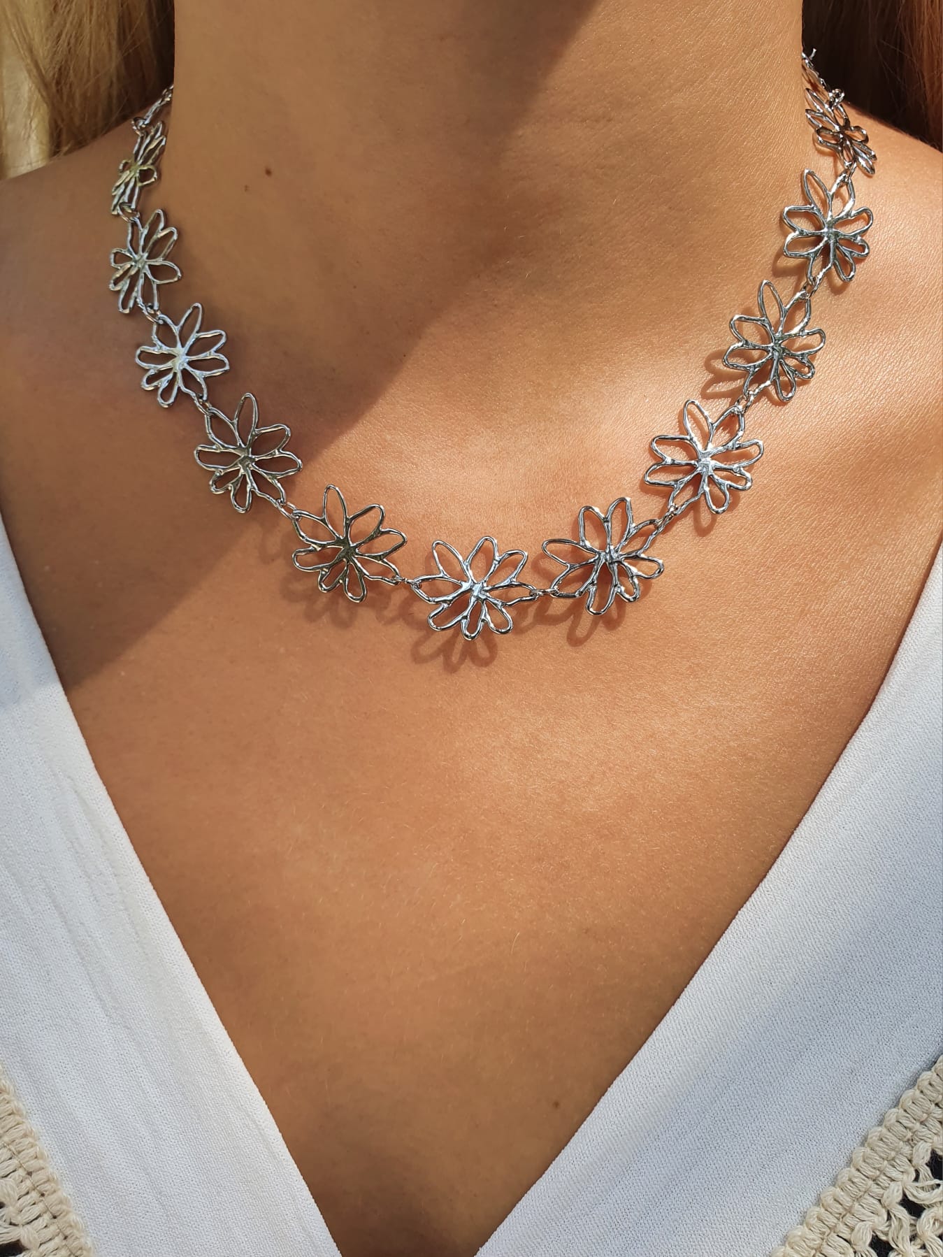 Collier Baby FIORITA - argenté