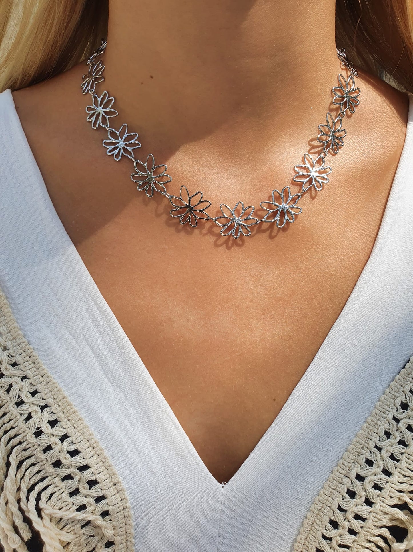 Collier Baby FIORITA - argenté
