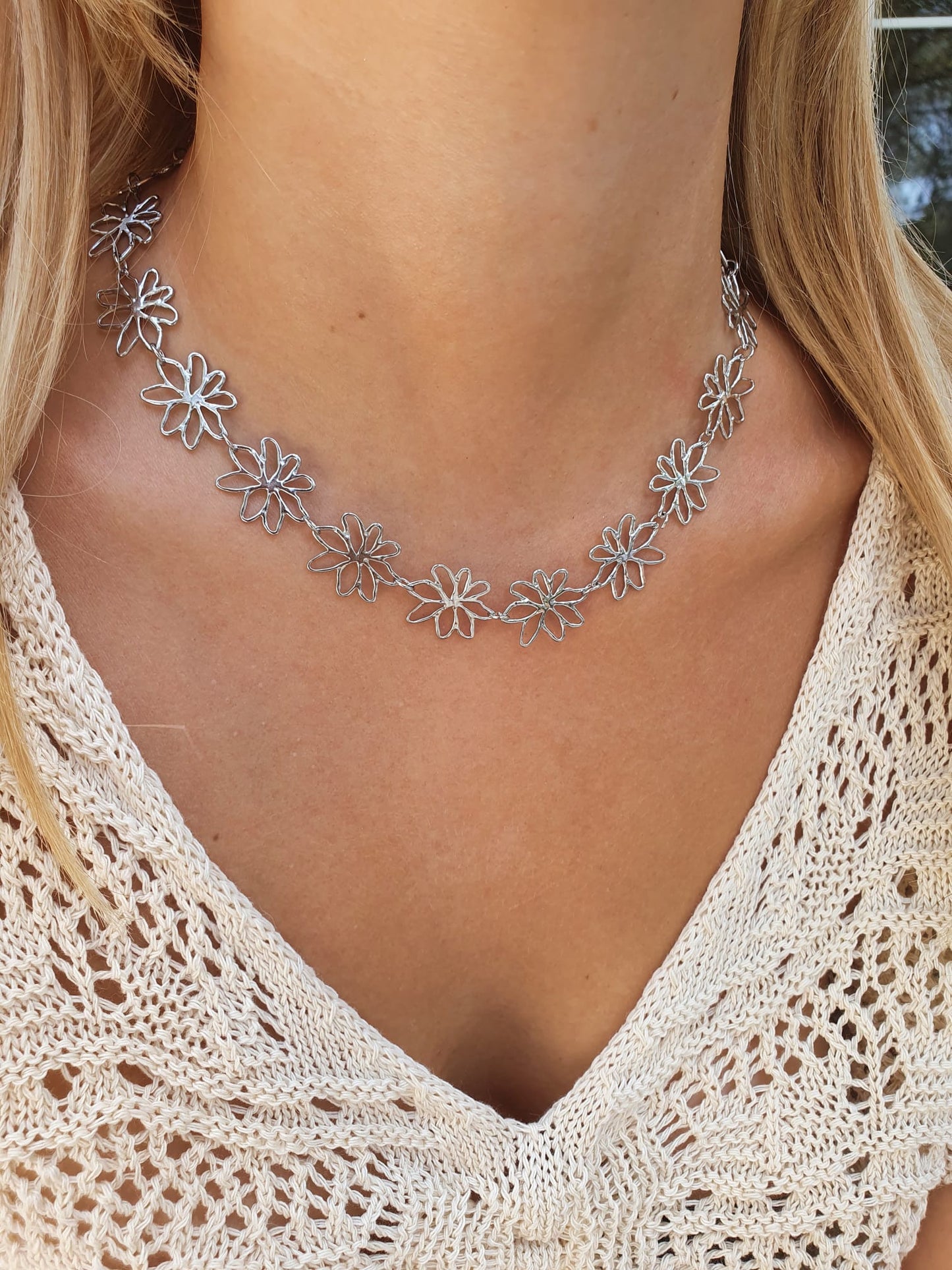Collier Baby FIORITA - argenté