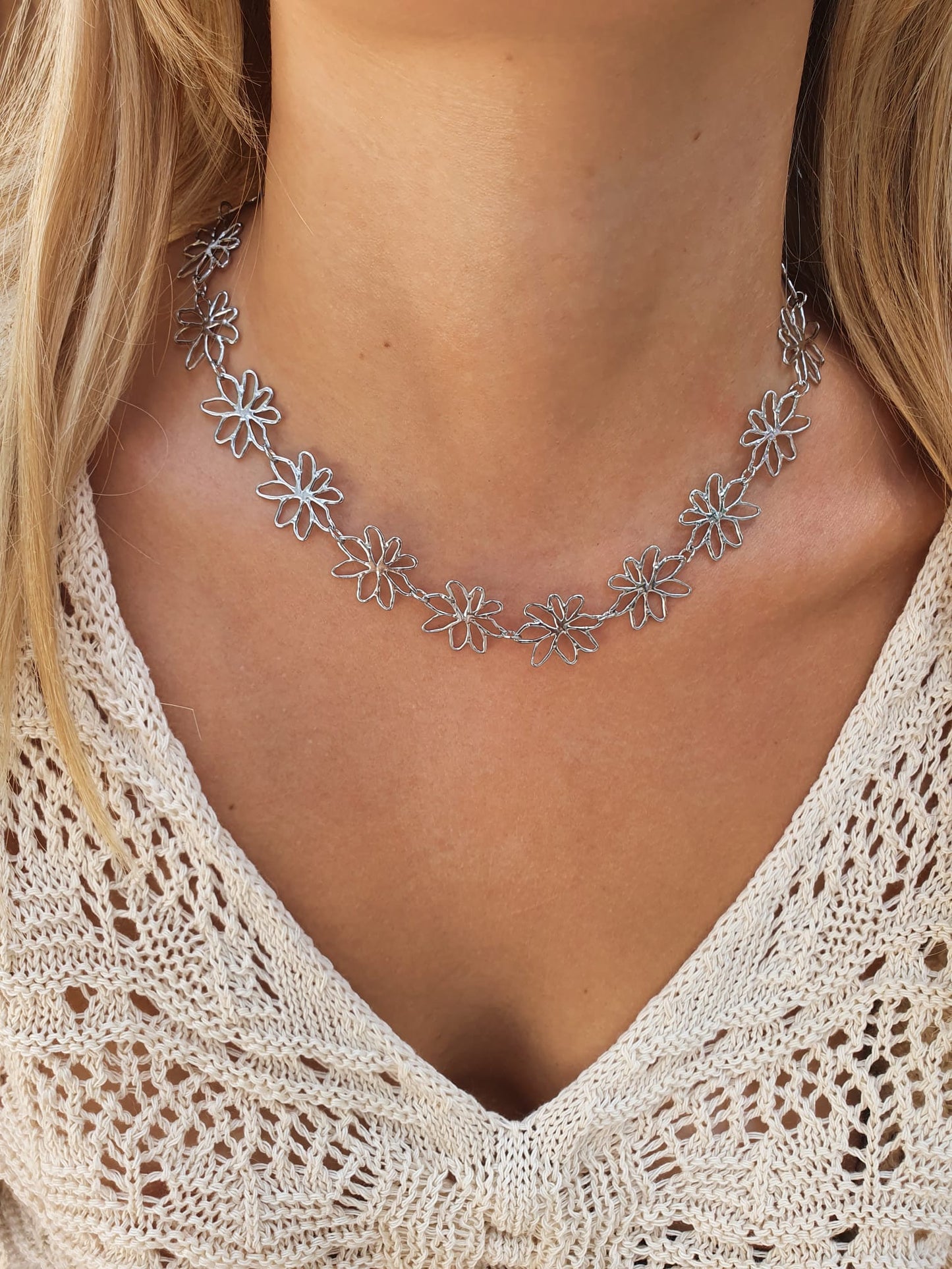 Collier Baby FIORITA - argenté