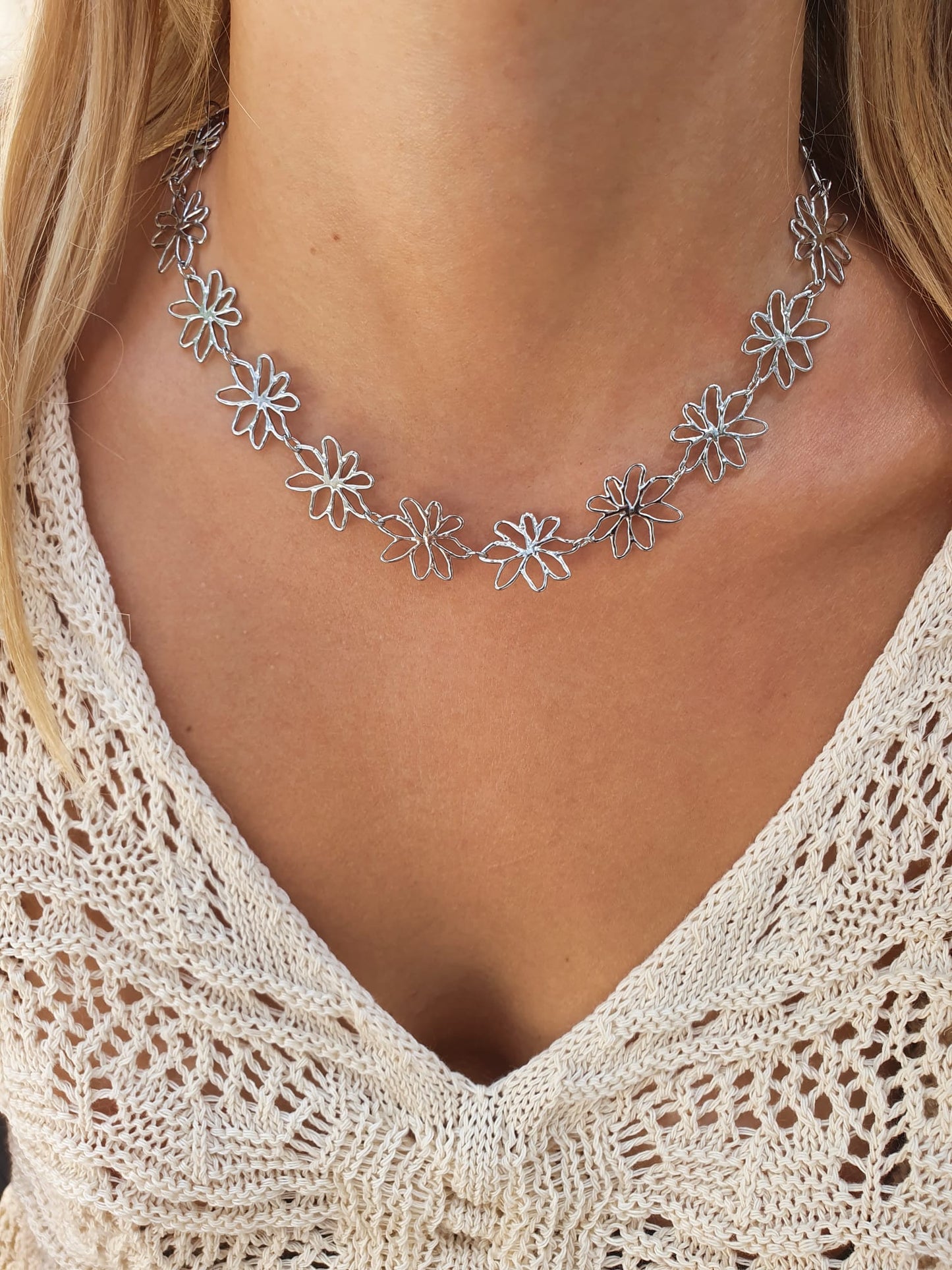 Collier Baby FIORITA - argenté