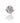 Bague rotative anti-stress Tourbillon de paix - argenté