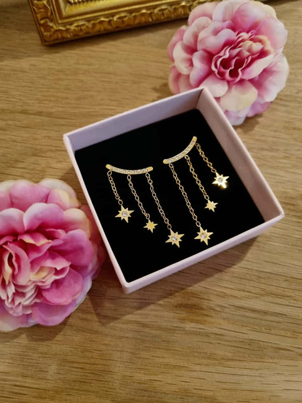 Boucles d'oreilles STELLINA - doré