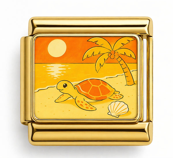 Charm italien tortue & plage
