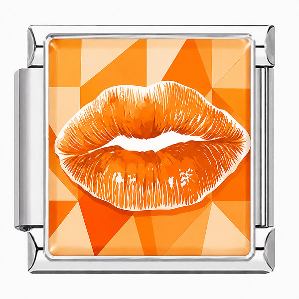 Charm italien bouche orange