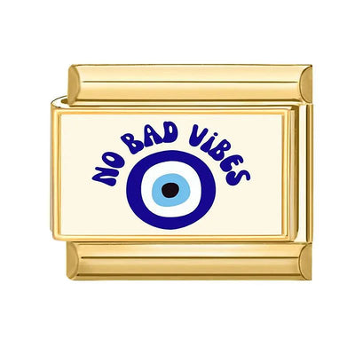 Charm italien oeil turc NO BAD VIBES