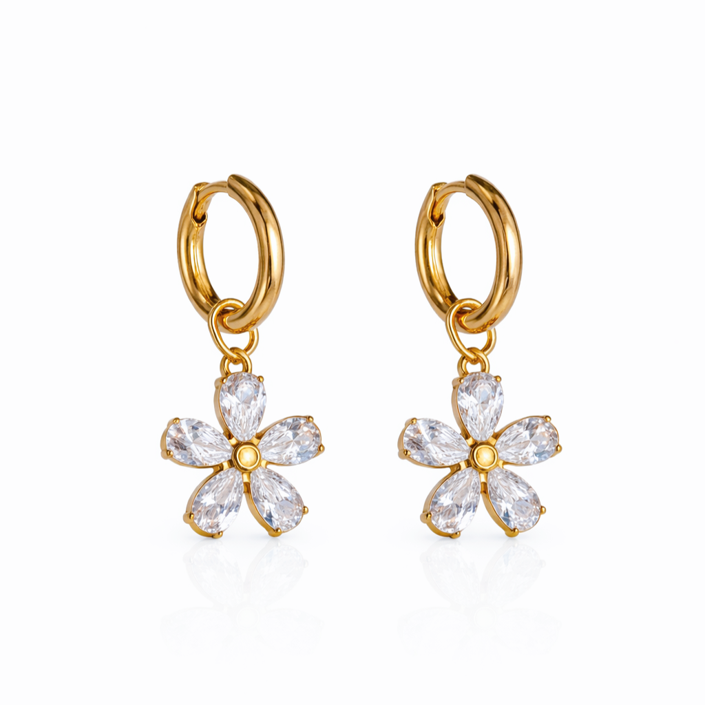 Boucles d’oreilles CALYNE - doré