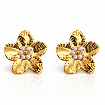 Boucles d’oreilles BALI perlée