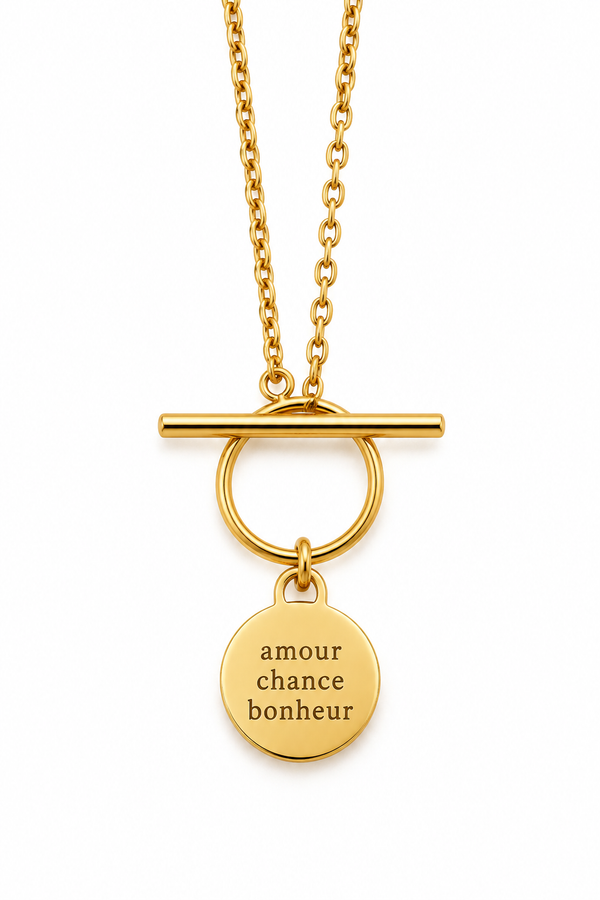 Collier destockage amour chance bonheur