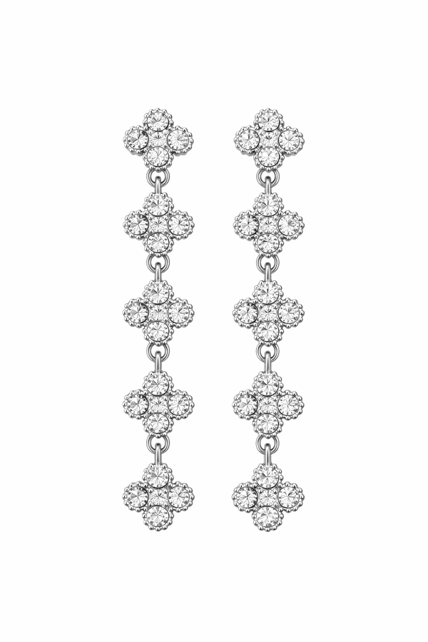 Boucles d’oreilles SEREINA - argenté