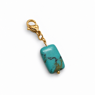 Charm pavé de Turquoise